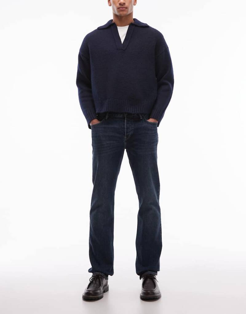 AllSaints - Iggy - Slim-Fit-Jeans in Indigoblau von AllSaints