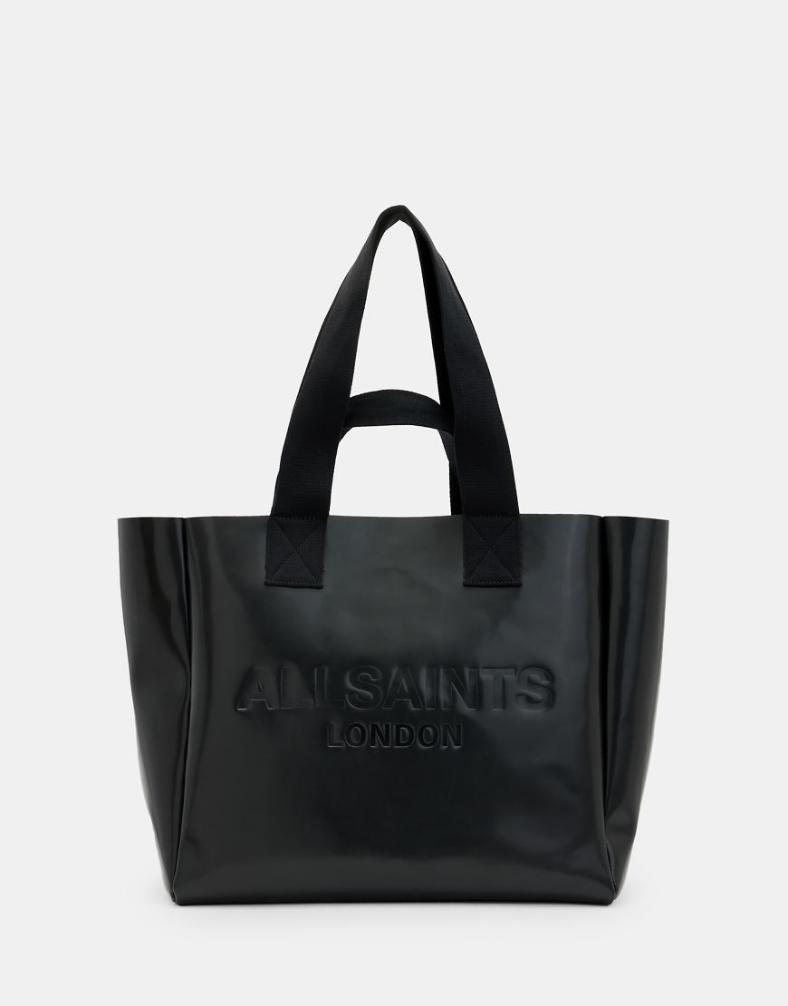 AllSaints - Izzy - Tragetasche aus Leder in Schwarz von AllSaints