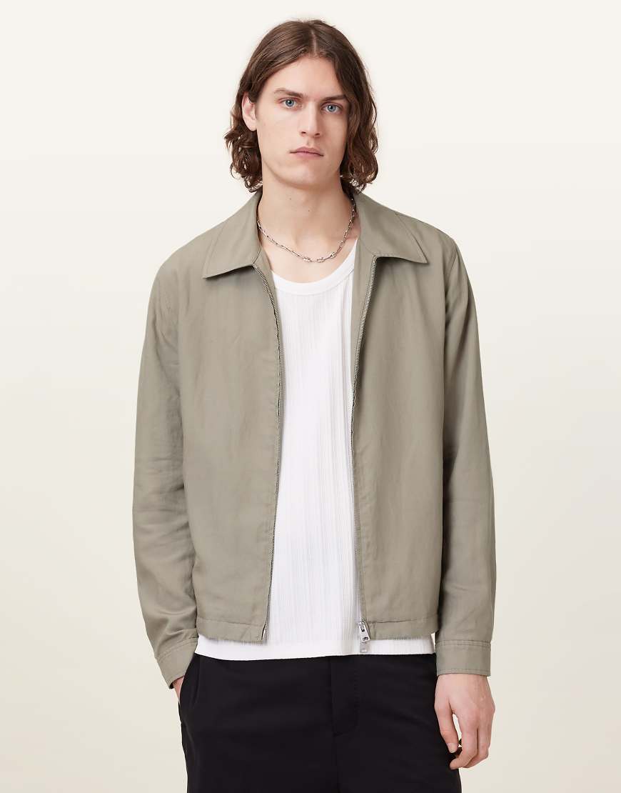 AllSaints - Jacke in warmem Braun von AllSaints