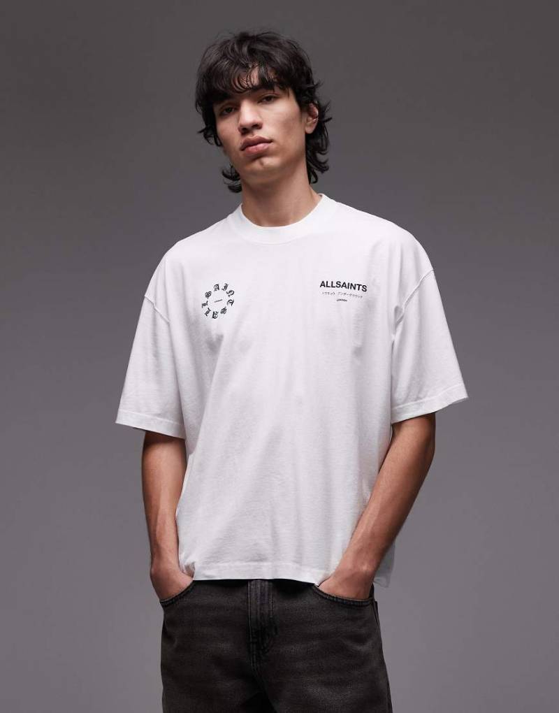 AllSaints - Kindred - T-Shirt in Weiß von AllSaints