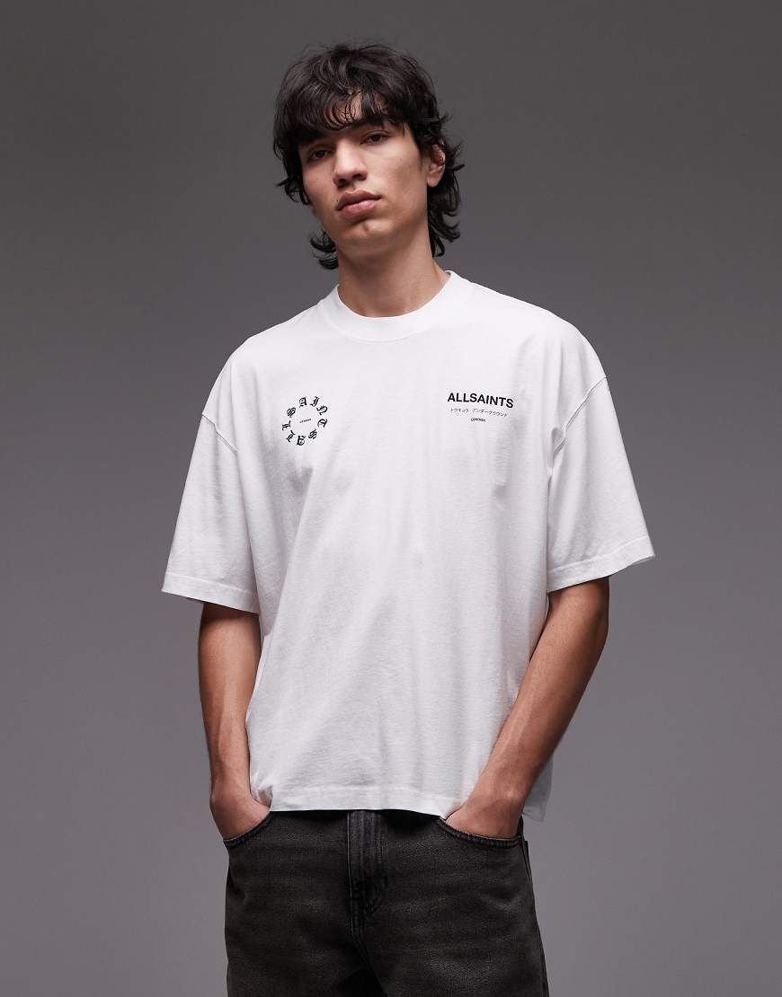 AllSaints - Kindred - T-Shirt in Weiß von AllSaints