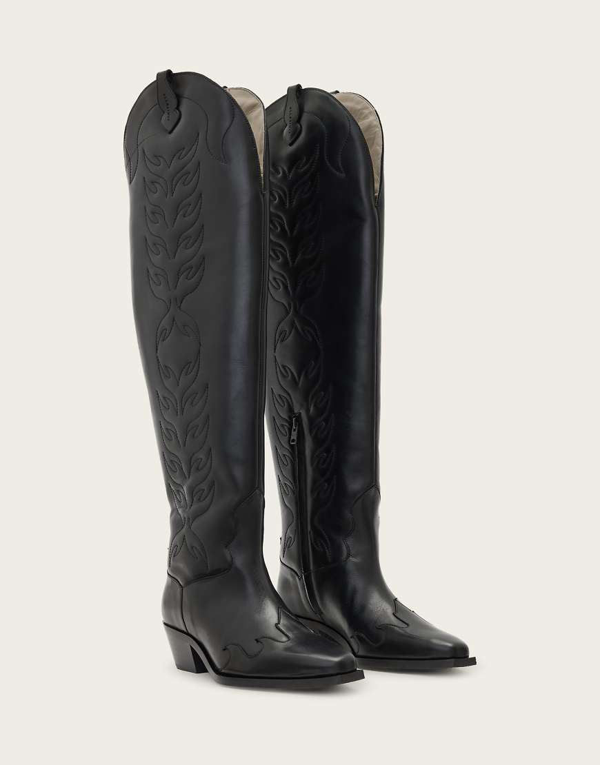 AllSaints - Landon - Stiefel in Schwarz von AllSaints
