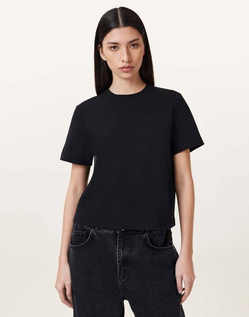 AllSaints - Lisa - T-Shirt in Schwarz von AllSaints