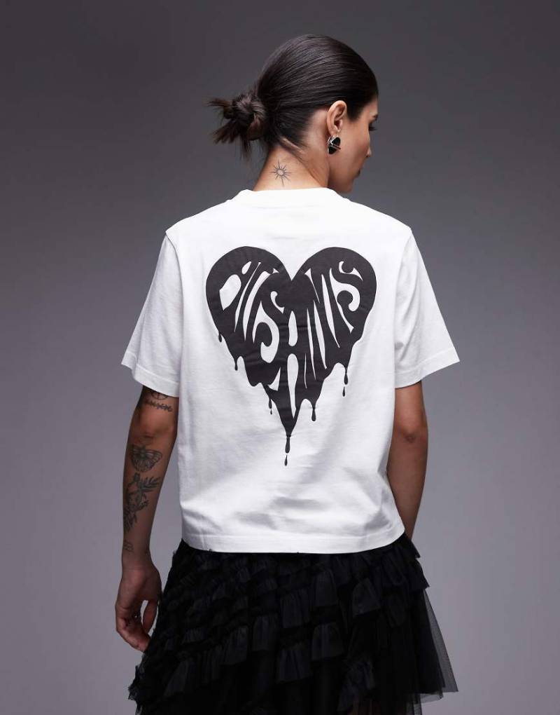 AllSaints - Lisa - T-Shirt in Weiß von AllSaints