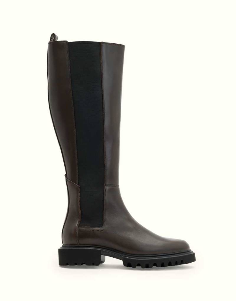 AllSaints - Maeve - Stiefel in Braun-Brown von AllSaints