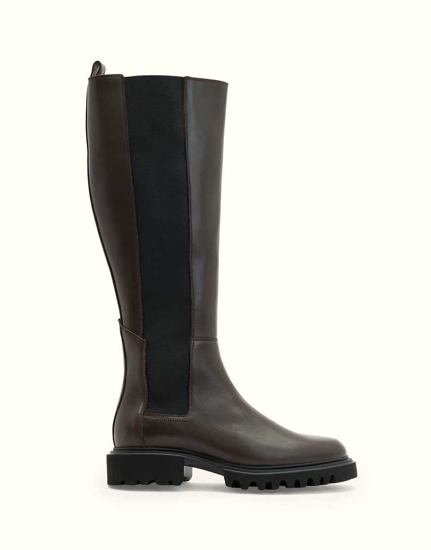 AllSaints - Maeve - Stiefel in Braun-Brown von AllSaints