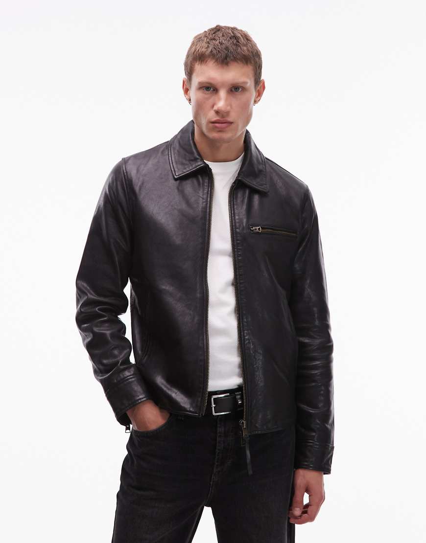 AllSaints - Miller - Jacke in Schwarz von AllSaints