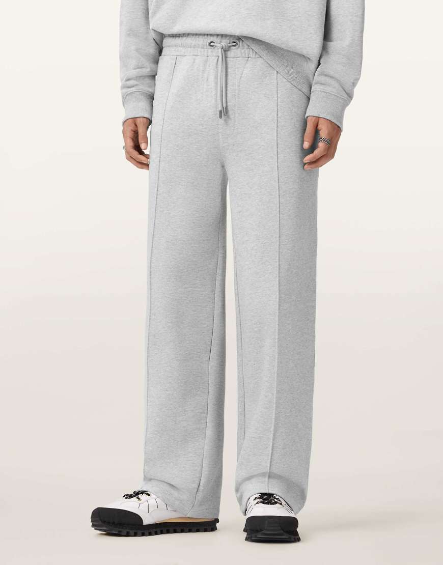 AllSaints - Milo - Jogginghose in meliertem Hellgrau AllSaints - Milo - Jogginghose in meliertem Hellgrau von AllSaints