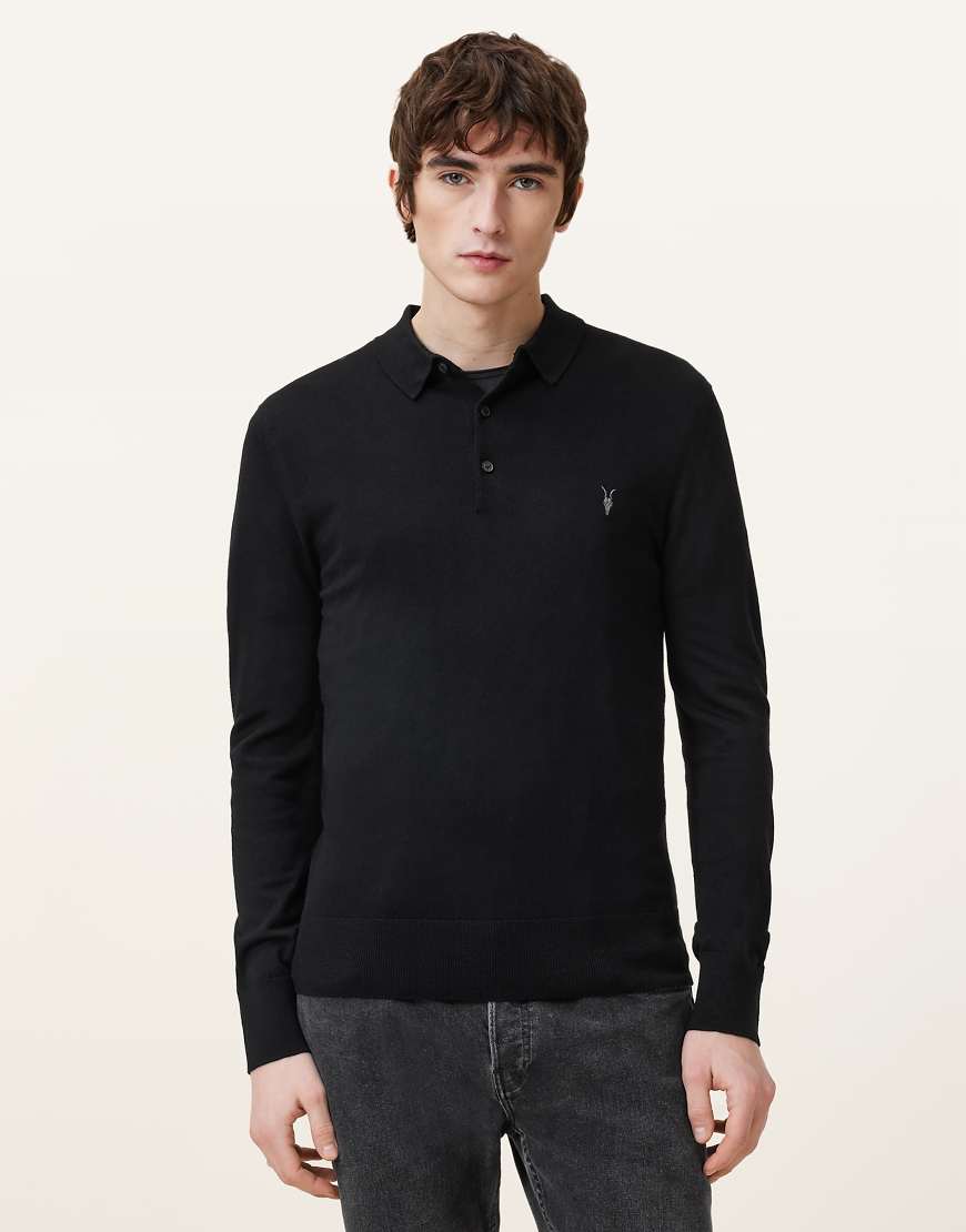 AllSaints - Mode - Pullover aus Merinowolle in Schwarz mit Rundhalsausschnitt AllSaints - Mode - Pullover aus Merinowolle in Schwarz mit Rundhalsausschnitt von AllSaints