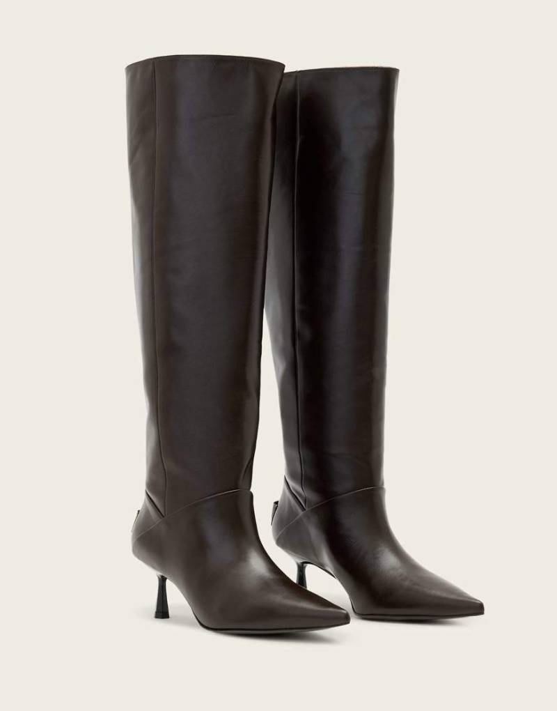 AllSaints - Odyssey - Stiefel in Braun mit niedrigem Absatz-Brown AllSaints - Odyssey - Stiefel in Braun mit niedrigem Absatz-Brown von AllSaints