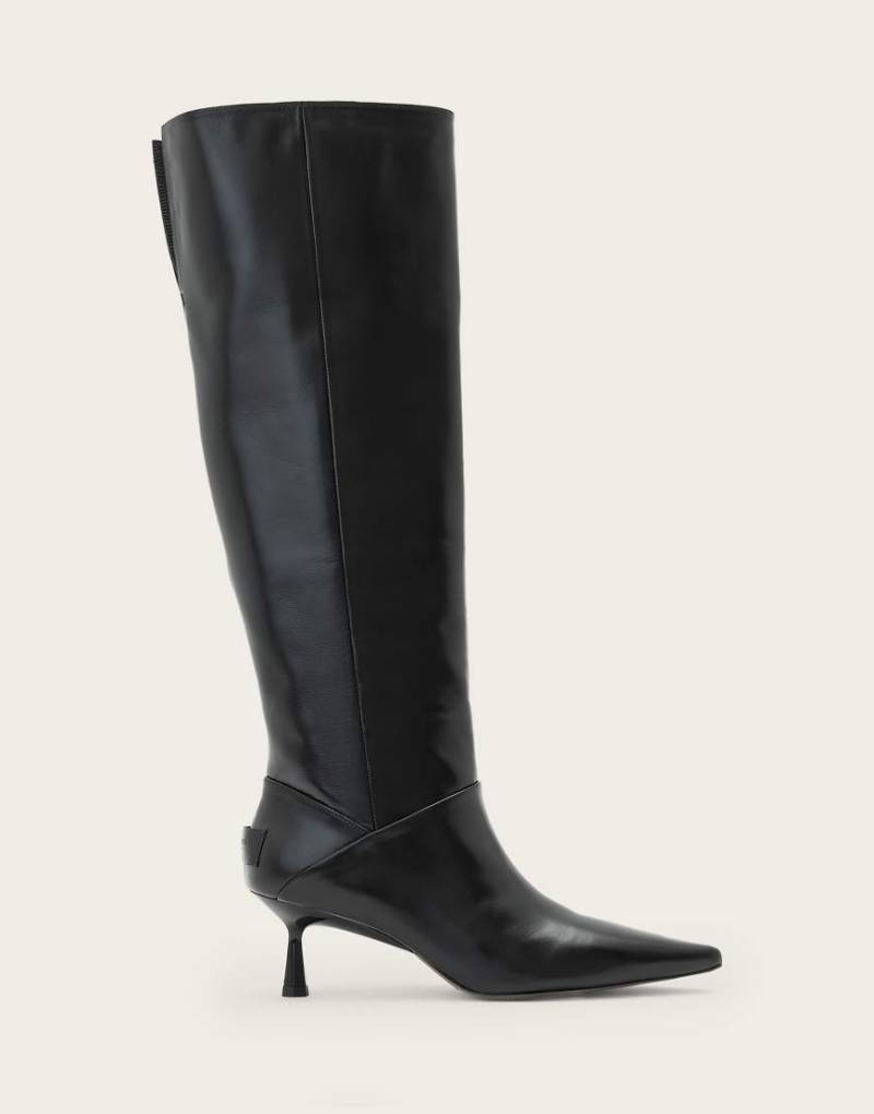 AllSaints - Odyssey - Stiefel in Schwarz mit niedrigem Absatz von AllSaints