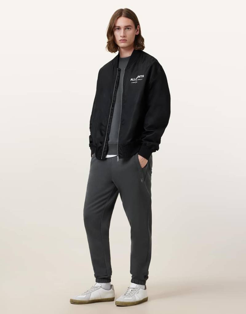 AllSaints - Raven - Jogginghose in Carter-Grau von AllSaints