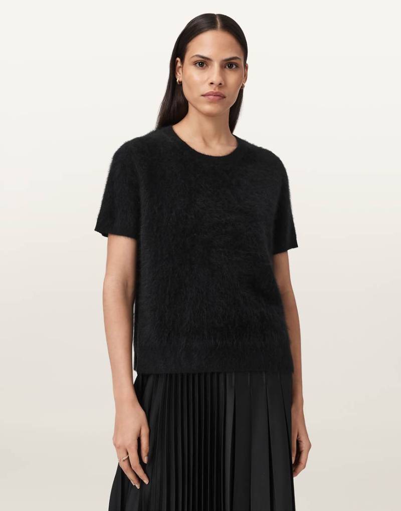 AllSaints - Rebel - T-Shirt in Schwarz von AllSaints