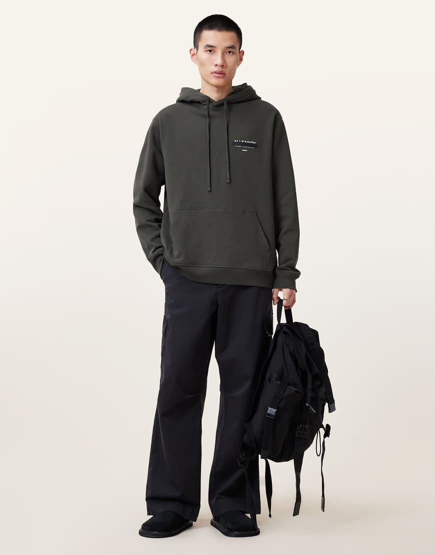 AllSaints - Redact Oth - Kapuzenpullover in Kombu-Grün AllSaints - Redact Oth - Kapuzenpullover in Kombu-Grün von AllSaints