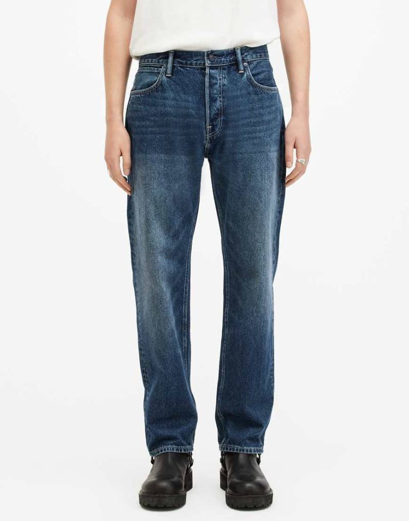 AllSaints - Reid - Jeans in Indigoblau von AllSaints