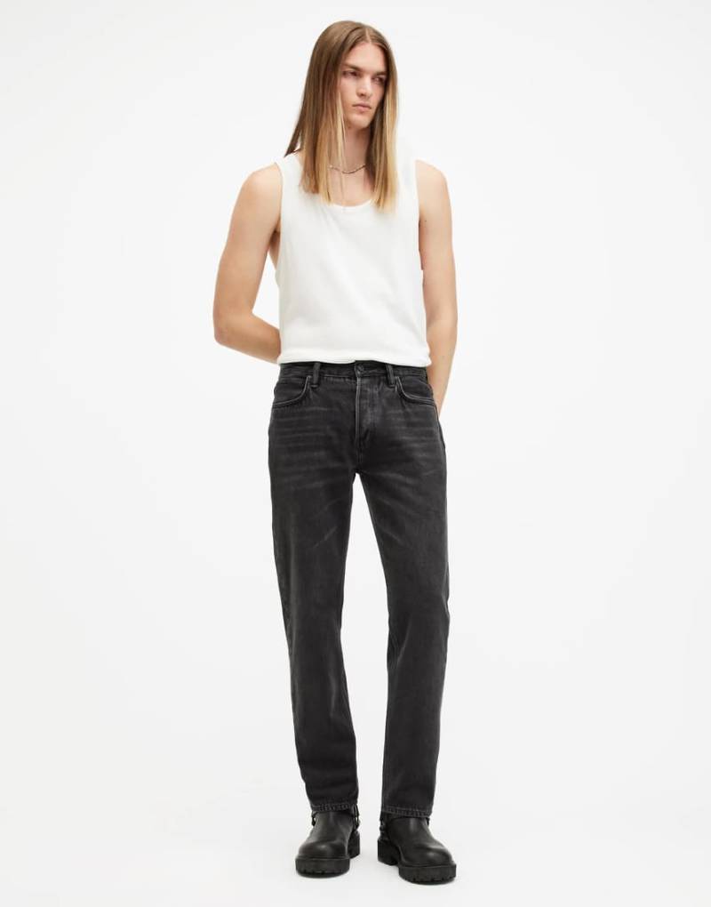 AllSaints - Reid - Jeans in Schwarz von AllSaints