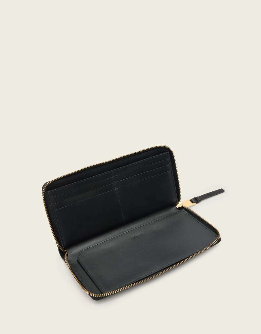 AllSaints - Reisebrieftasche in Schwarz AllSaints - Reisebrieftasche in Schwarz von AllSaints