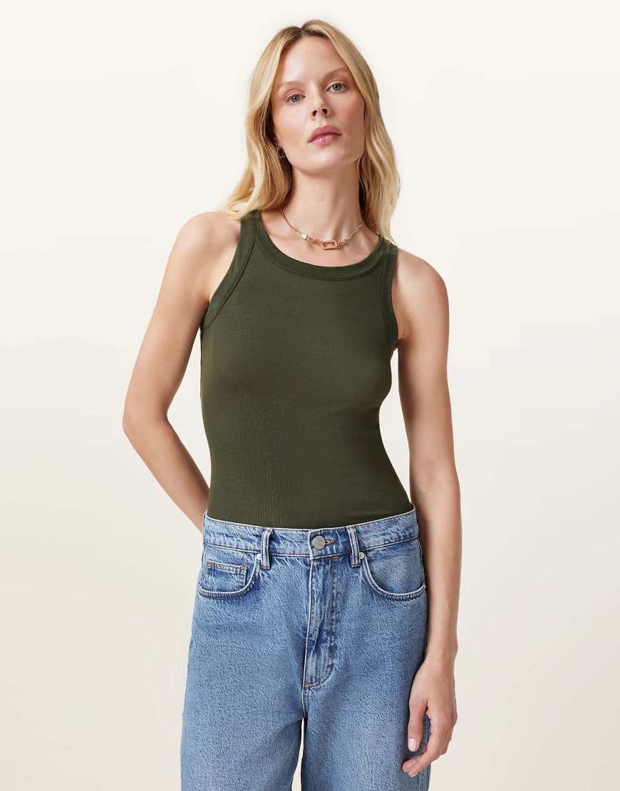 AllSaints - Rina - Tanktop in Unity-Grün AllSaints - Rina - Tanktop in Unity-Grün von AllSaints