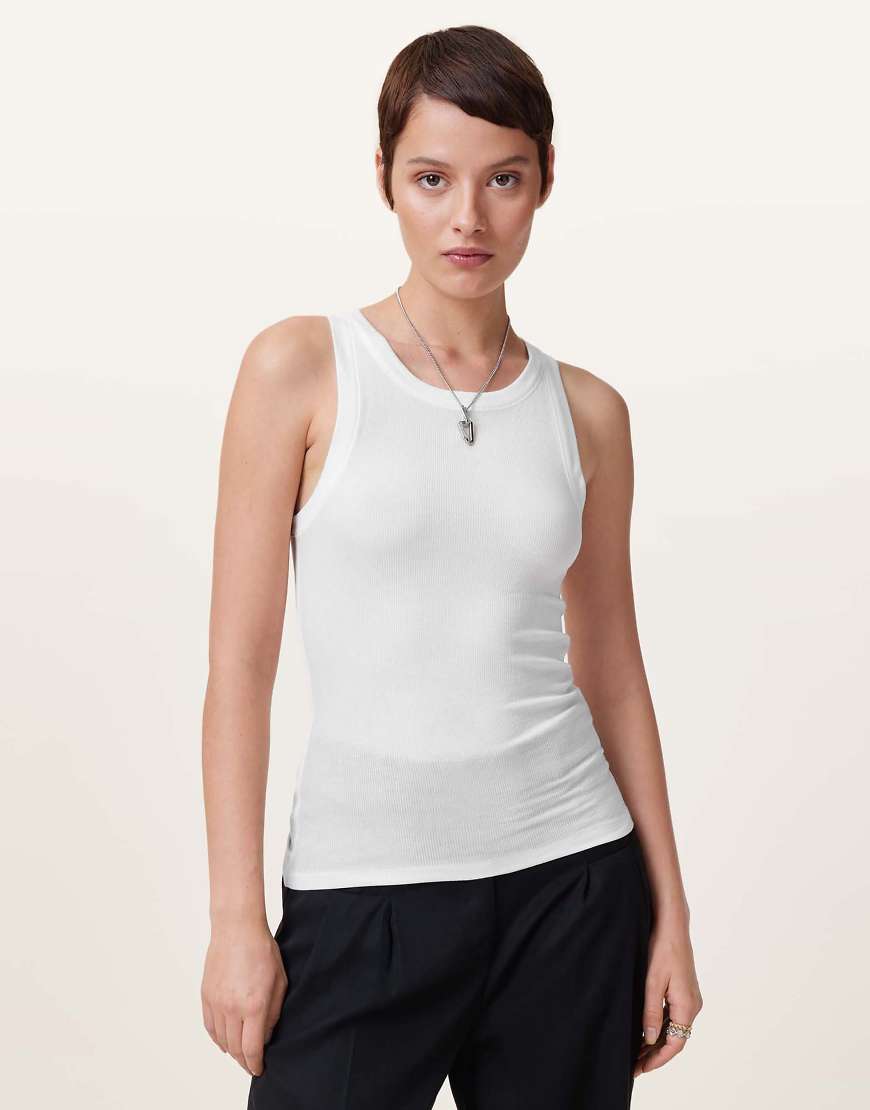 AllSaints - Rina - Tanktop in Weiß AllSaints - Rina - Tanktop in Weiß von AllSaints