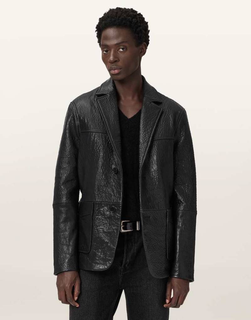 AllSaints - Shadwell - Blazer in Schwarz von AllSaints