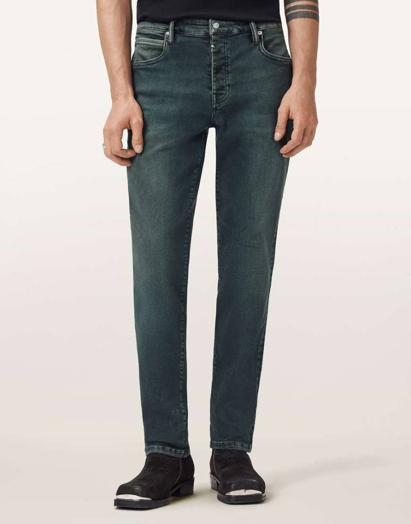 AllSaints - Sid - Jeans in Phantomblau von AllSaints