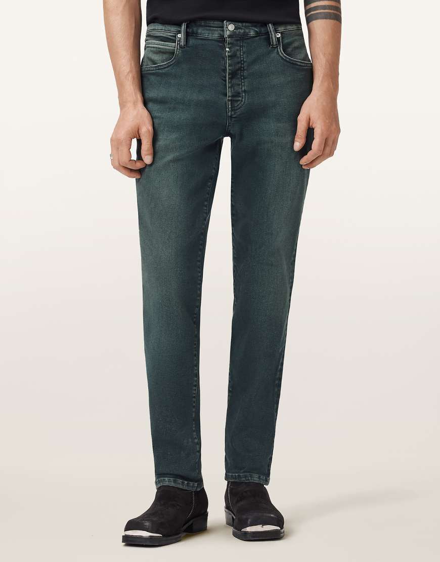 AllSaints - Sid - Jeans in Phantomblau von AllSaints