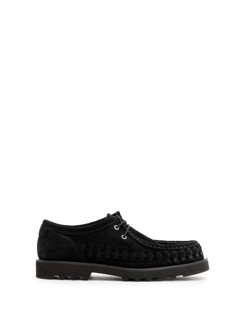 AllSaints - Skiff - Schuhe in Schwarz mit Webmuster von AllSaints