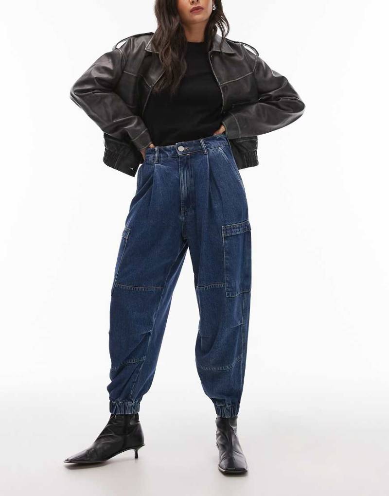 AllSaints - Sol - Hose aus Denim in Mittelblau von AllSaints