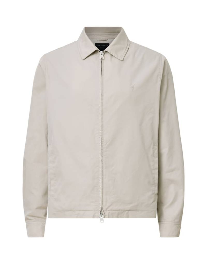 AllSaints - Trey - Jacke in Feder-Taupe-Weiß von AllSaints