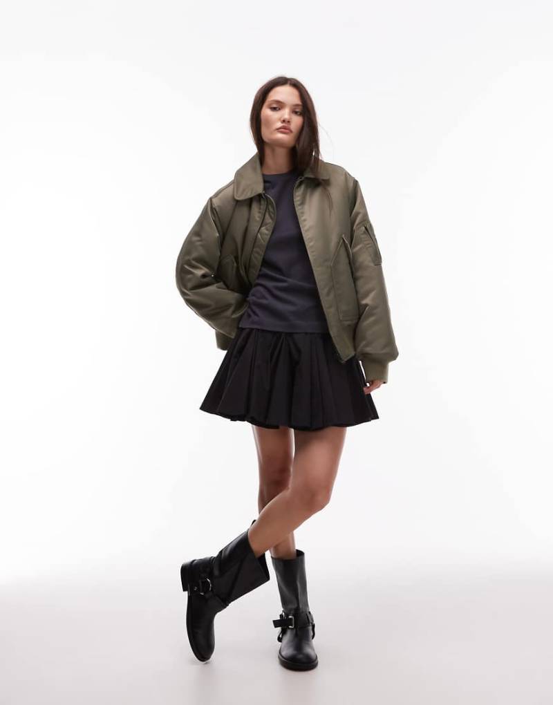 AllSaints - Tulip - Rock in Schwarz von AllSaints