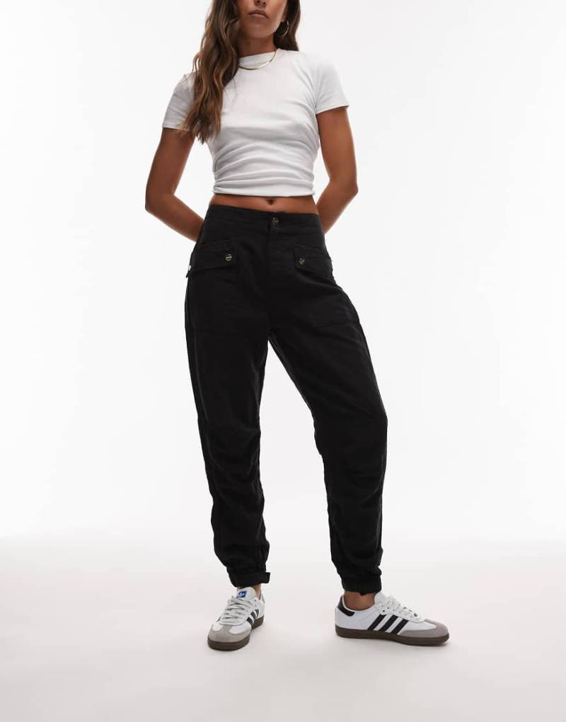 AllSaints - Val - Hose in Dunkelblau von AllSaints