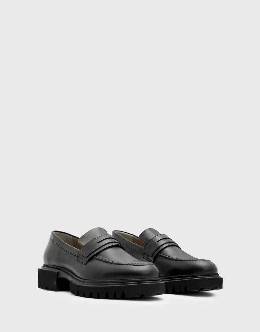 AllSaints - Vinni - Loafer in Schwarz von AllSaints