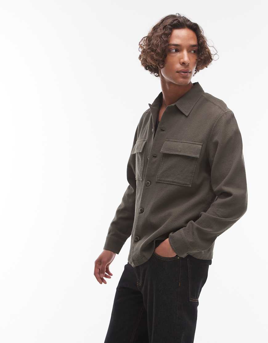 AllSaints - Viscar - Langarmshirt in Seetanggrün AllSaints - Viscar - Langarmshirt in Seetanggrün von AllSaints