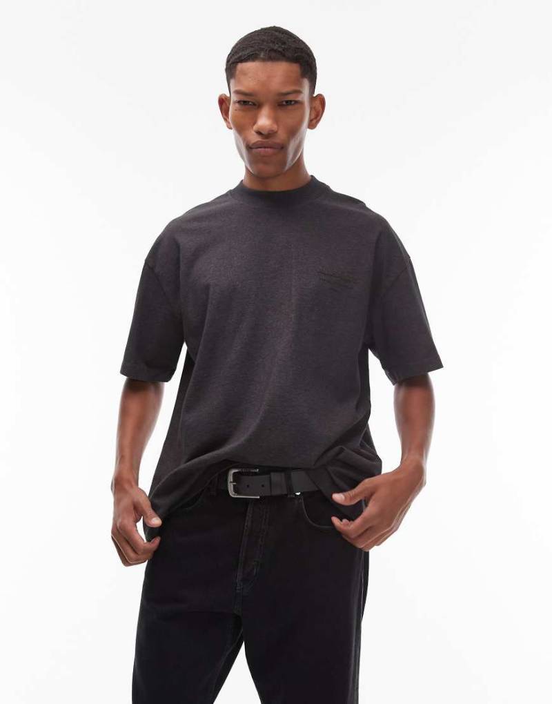 AllSaints - Xander - T-Shirt in Grau von AllSaints