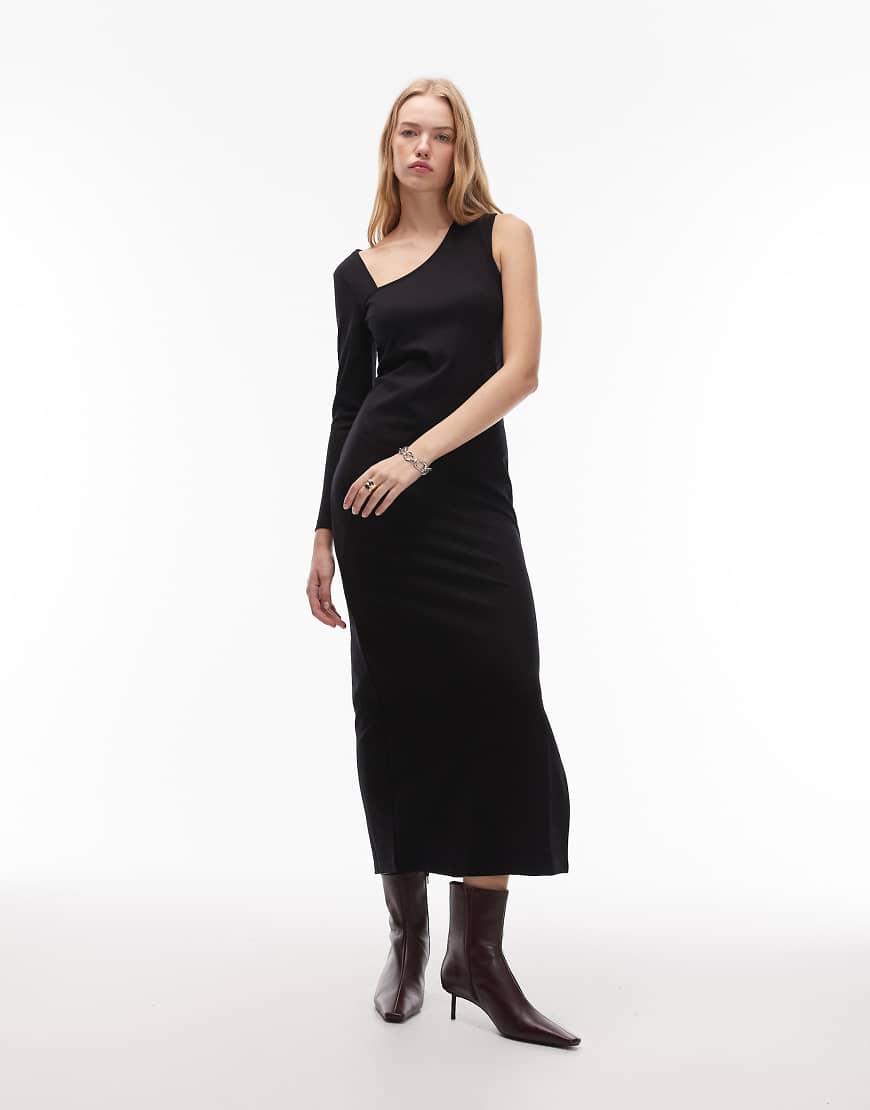 Allsaints - Ari - Kleid in Schwarz mit Zierausschnitt Allsaints - Ari - Kleid in Schwarz mit Zierausschnitt von AllSaints