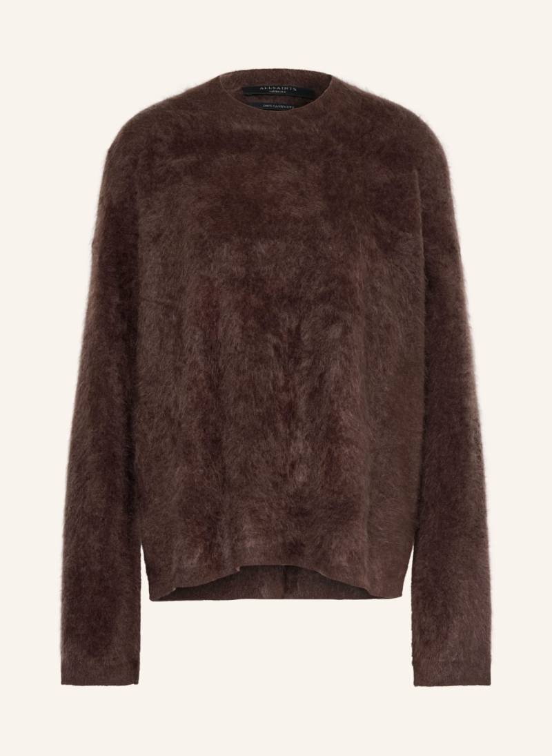 Allsaints Cashmere-Pullover Rebel braun von AllSaints