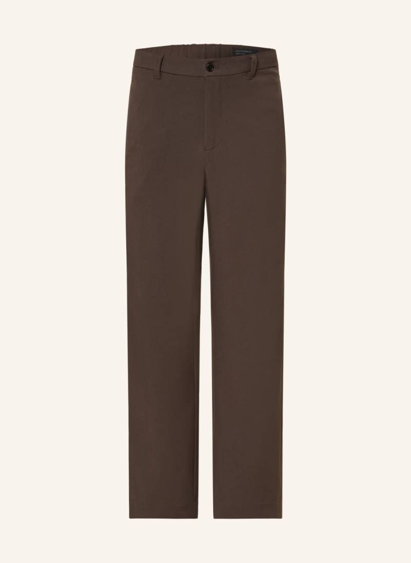 Allsaints Chino Halla Relaxed Wide Fit braun von AllSaints