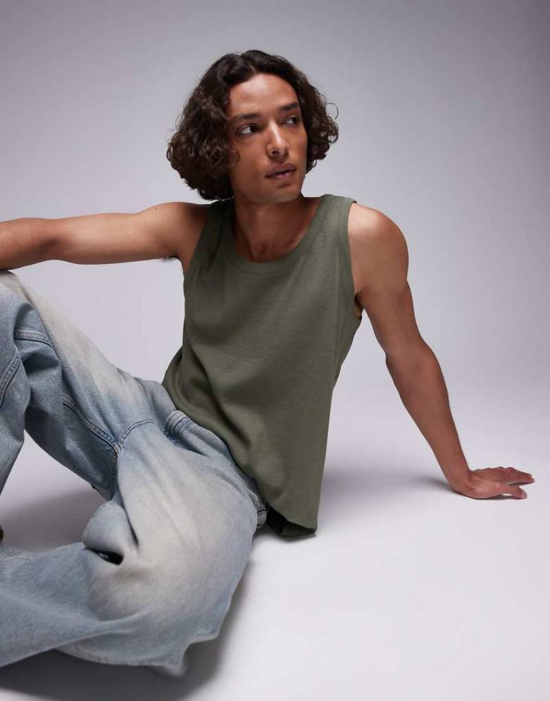 Allsaints - Edwards - Trägershirt in Edengrün von AllSaints