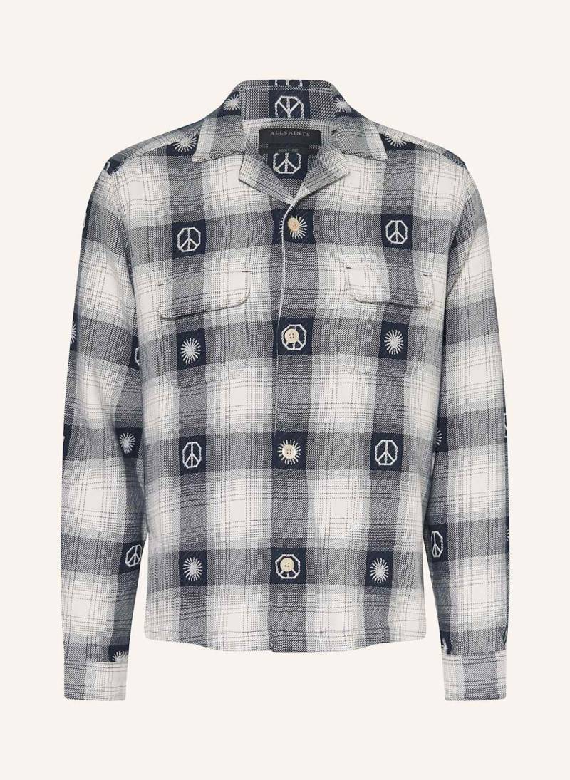 Allsaints Hemd Castor Boxy Fit blau von AllSaints