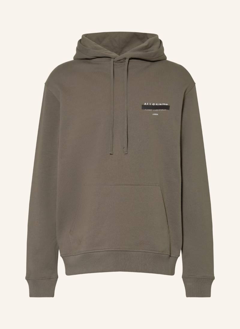 Allsaints Hoodie Redact gruen von AllSaints