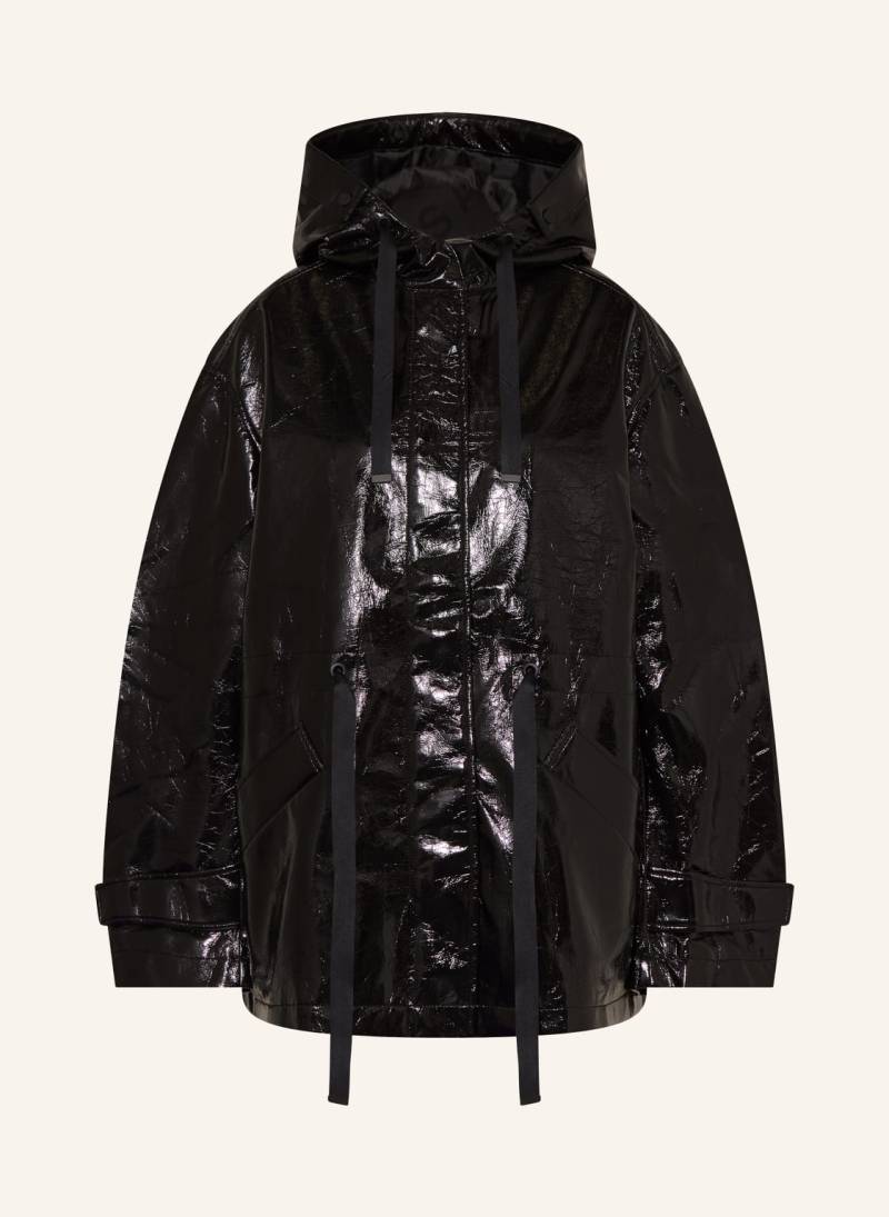 Allsaints Jacke Kelsie In Lederoptik schwarz von AllSaints