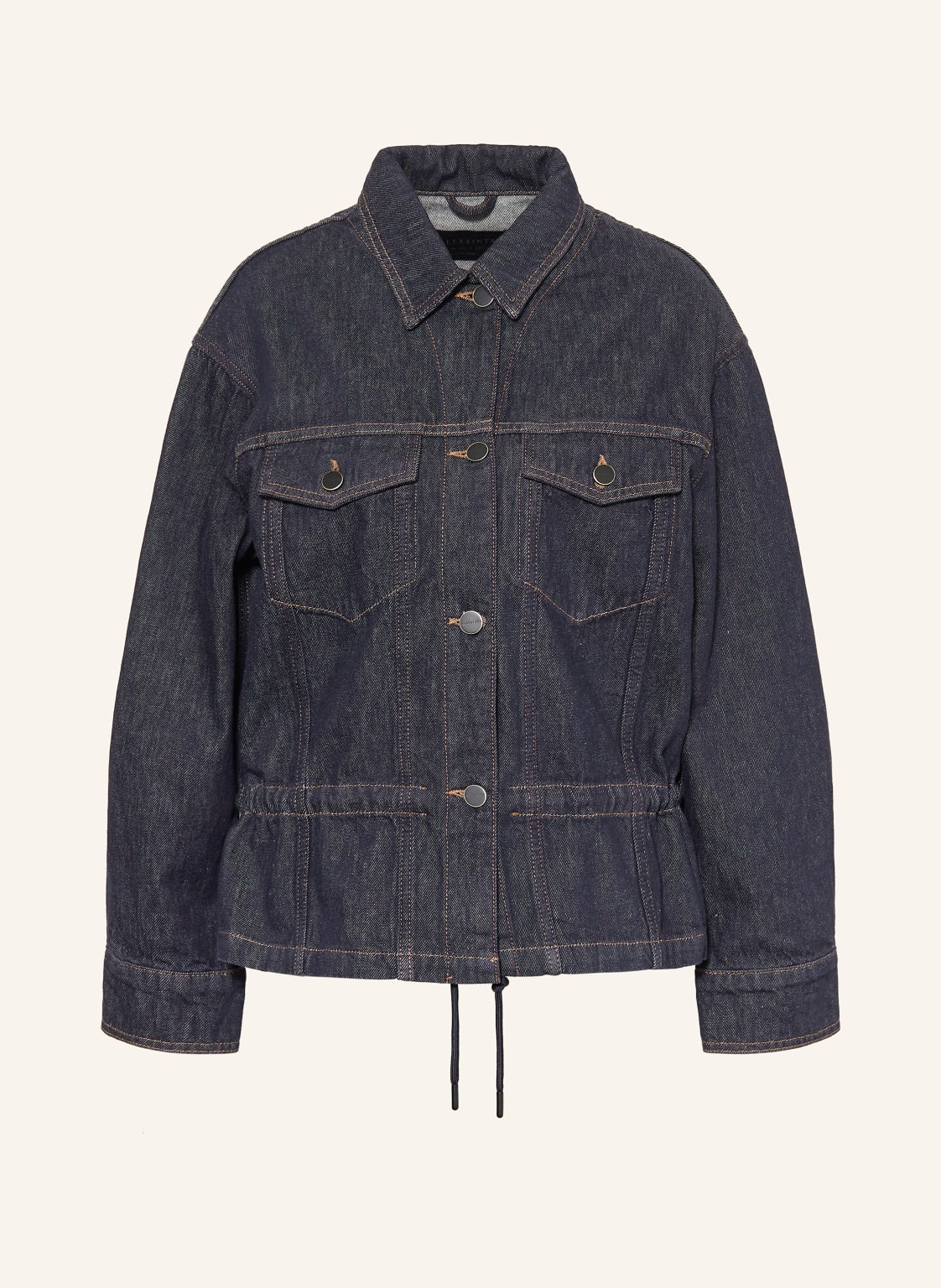 Allsaints Jeansjacke Denby blau von AllSaints