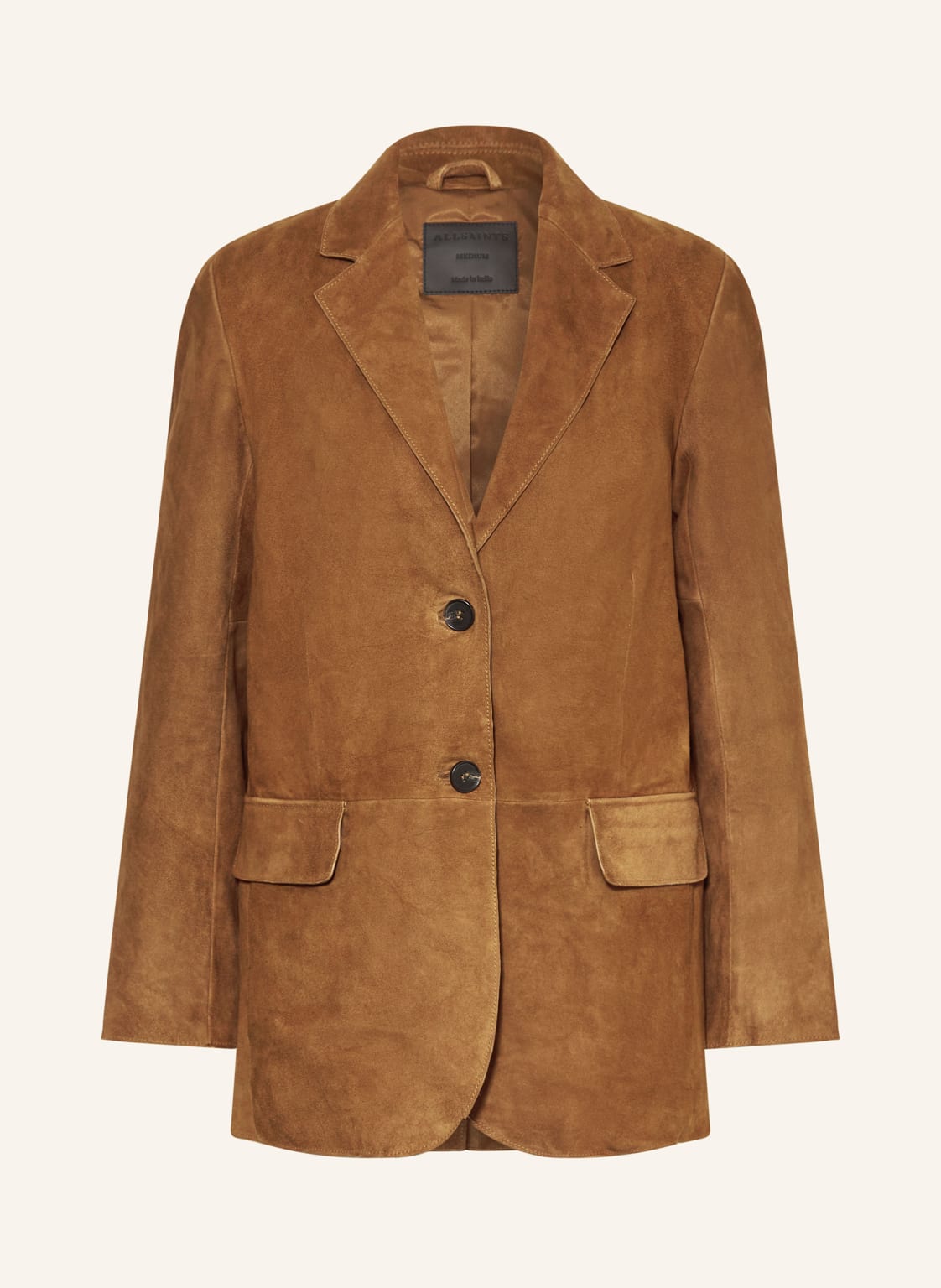 Allsaints Lederblazer Arna braun von AllSaints