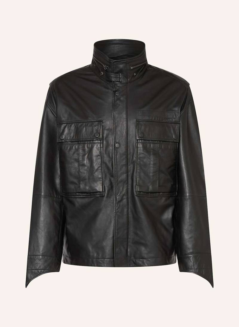 Allsaints Lederjacke Halton schwarz von AllSaints