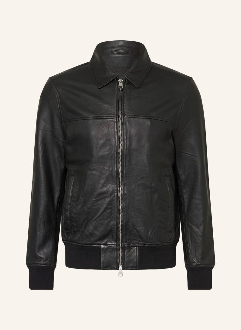 Allsaints Lederjacke Rashford schwarz von AllSaints
