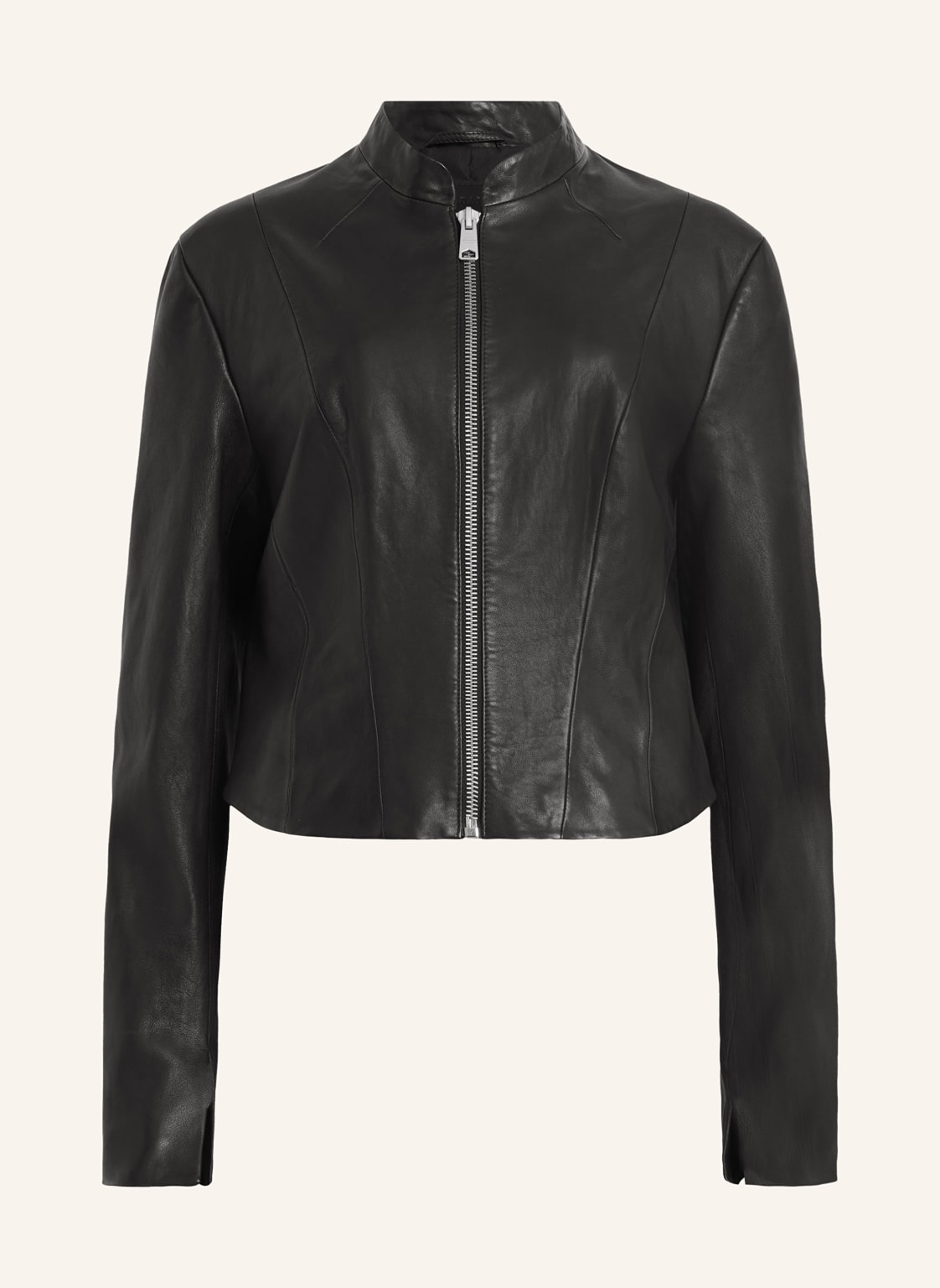 Allsaints Lederjacke Sadler schwarz von AllSaints