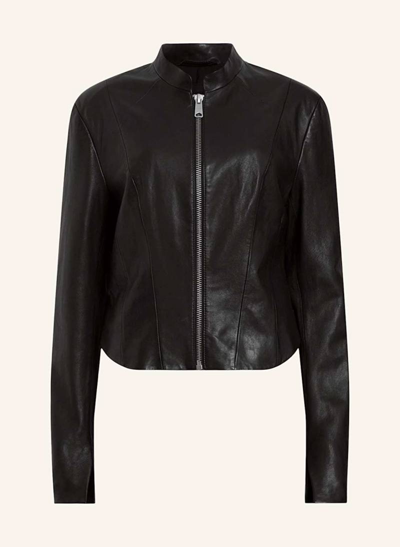 Allsaints Lederjacke Sadler schwarz von AllSaints