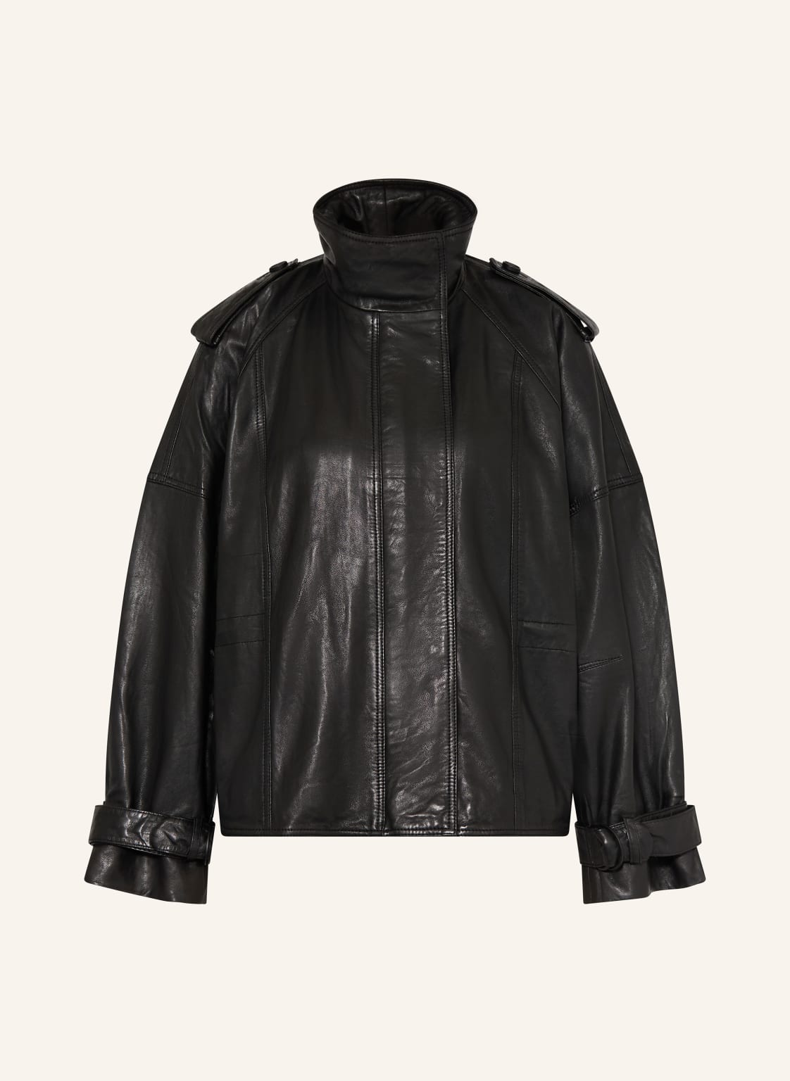 Allsaints Lederjacke Serne schwarz von AllSaints