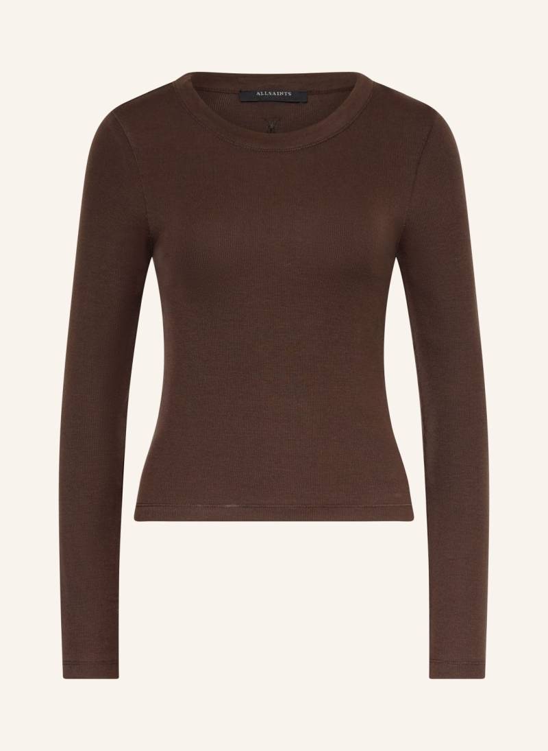 Allsaints Longsleeve Rina braun von AllSaints