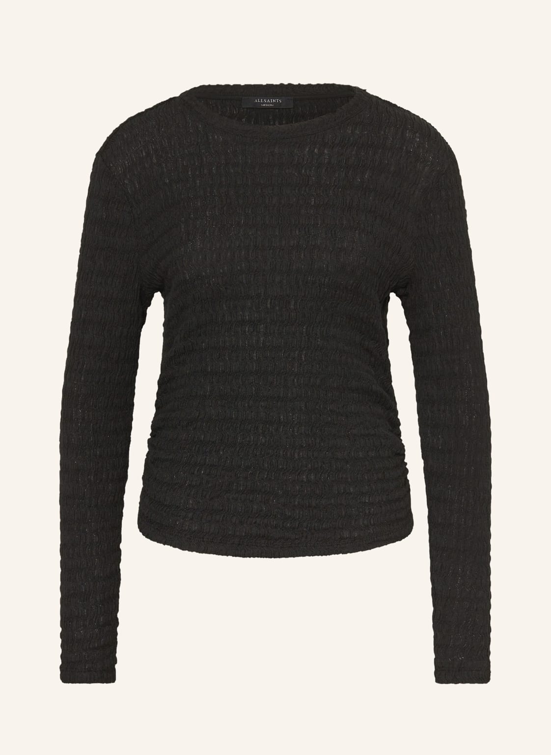 Allsaints Longsleeve West schwarz von AllSaints